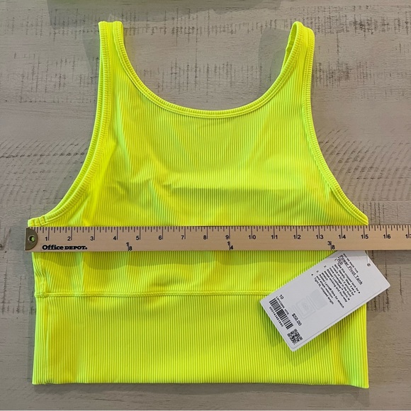NWT lululemon Ribbed Power Pivot Tank - Picture 9 of 10